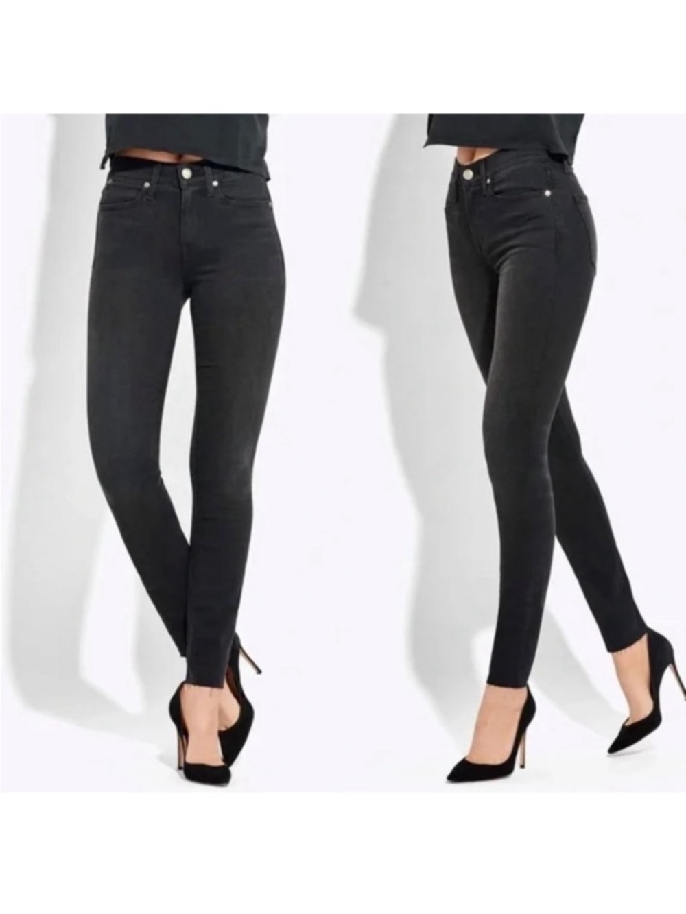 AYR Black High-Rise Skinny Jeans sz 26 X28 #H1